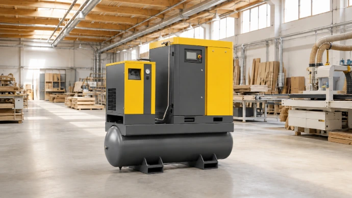 BC VSD 30 – industrijski VSD kompresorski sistem 4 v 1, 22 kW, 600 L